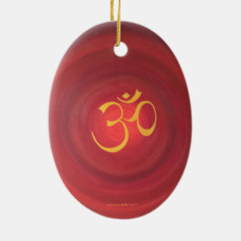 Ornament "OM" セラミックオーナメント
