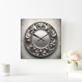 ornament ring  スクエア壁時計 (ホーム)