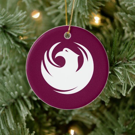 Ornament with flag of Phoenix, Arizona セラミックオーナメント (ツリー)