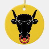 Ornament with flag of Uri, Switzerland セラミックオーナメント (正面)