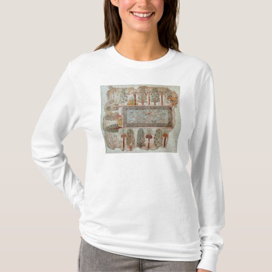 ornamentalが付いている私有財産の庭 tシャツ (正面)