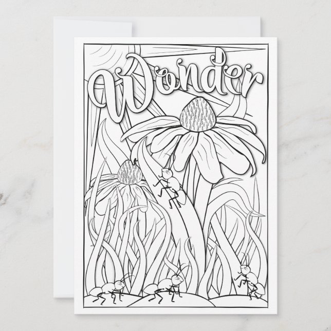 OrnaMENTAL疑問に思 Antsと花が自分の色を付ける (正面)