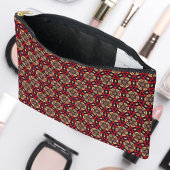 Ornamental Cherry Blossom Pattern Cosmetic Bag アクセサリーポーチ