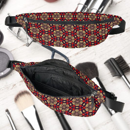 Ornamental Cherry Blossom Pattern Fanny Pack ファニーパック