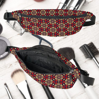 Ornamental Cherry Blossom Pattern Fanny Pack ファニーパック