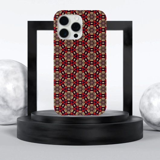 Ornamental Cherry Blossom Pattern iPhone case Case-Mate iPhoneケース