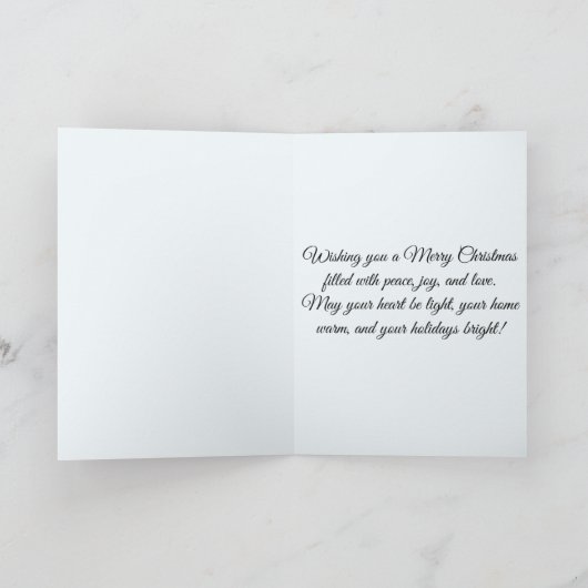 Ornamental Christmas シーズンカード (内部)