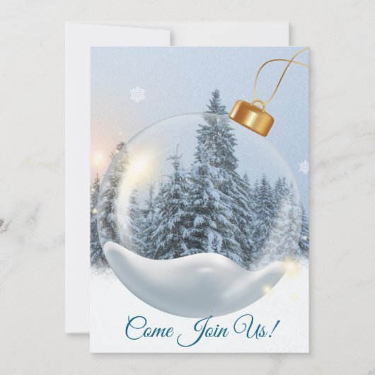 Ornamental Christmas 招待状 (正面)