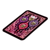 Ornamental Christmas - Photo Christmas card マグネット (左側)