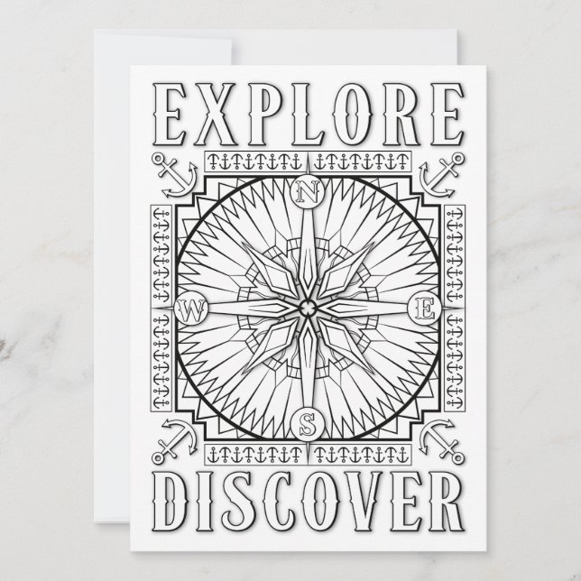 OrnaMENTAL Explore and Discover Color Your Own (正面)