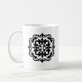 Ornamental Floral Design コーヒーマグカップ