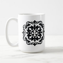 Ornamental Floral Design コーヒーマグカップ