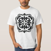 Ornamental Floral Design Tシャツ (正面)