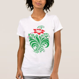 Ornamental Floral Flower Design – Elegant Tシャツ