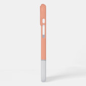 Ornamental Floral Heart Tattoo iPhoneケース (左側面)