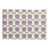 Ornamental Lily Motif Pattern 枕カバー (裏面)