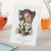 Ornamental Reserved Wedding Seat Tribute Loved One 台座サイン (インサイチュ)