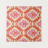 Ornamental seamless pattern with traditional Centr タペストリー (正面(横))
