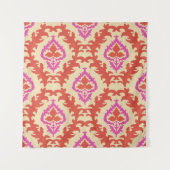 Ornamental seamless pattern with traditional Centr タペストリー (正面)