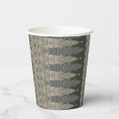 Ornamental Traditional Paisley design 紙コップ (裏面)