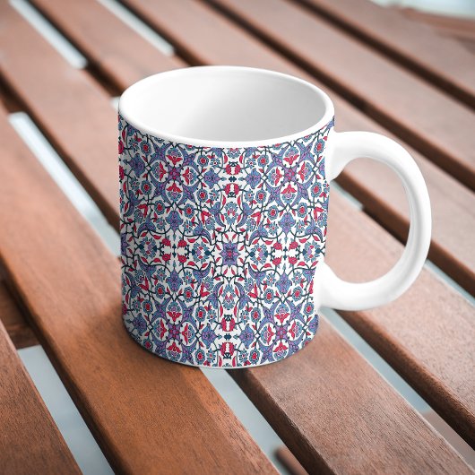 Ornamental Turkish Tile Pattern  コーヒーマグカップ