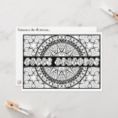 OrnaMENTALsのハッピーバースデーの日時計色あなた専有物 カード (正面/裏面インサイチュ)