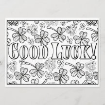 OrnaMENTALsの幸運のシャムロックはあなた専有物を着色します