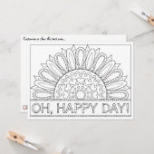 OrnaMENTALsのOh幸せな日のお洒落な色あなた専有物 カード (正面/裏面インサイチュ)