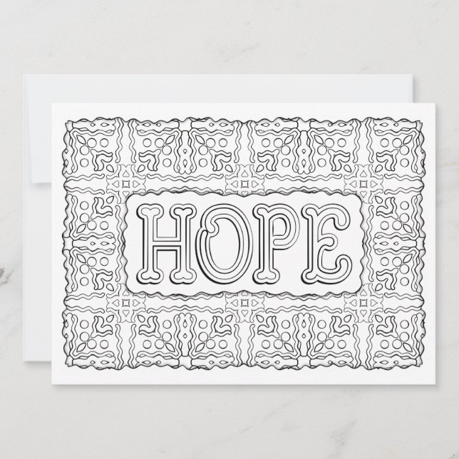 OrnaMENTALs希望の花のパターン独自の色 (正面)