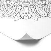 OrnaMENTALs #0025ひまわり喜び自分の色 ポスター (角)