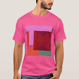 Ornamente & Streifen Design aus Formen und Farben  Tシャツ