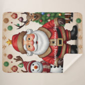 "Ornamented Tree" シェルパブランケット (正面(横))