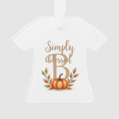 Ornamento "Simply Blessed" オーナメント (正面)
