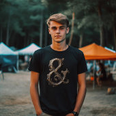 Ornate Ampersand Design Tシャツ
