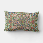 Ornate Bohemian Medallion Lumbar Pillow ランバークッション (裏面)