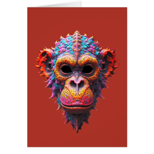 Ornate Chimp Mask (正面)