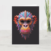Ornate Chimp Mask カード (正面)