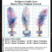 Ornate Elegant Quill & Inkwell Trio EQ2R Decoupage 薄葉紙