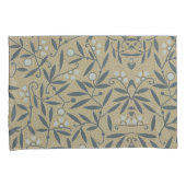 Ornate floral pattern with dark blue vines  枕カバー (正面右)