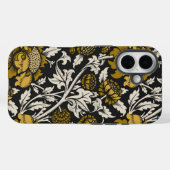 Ornate floral pattern with large gold flowers  Case-Mate iPhoneケース (裏面 (横))