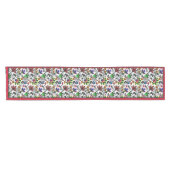 Ornate floral short table runner ショートテーブルランナー (横)