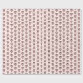 Ornate Floral Wrapping Paper ラッピングペーパー (フラット)