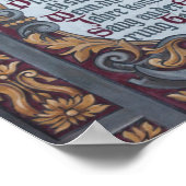 Ornate Fresco Detail, Germany ポスター (角)