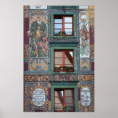 Ornate Fresco Detail, Germany ポスター (正面)