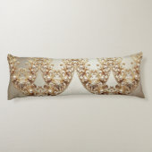 Ornate Gold Flourish Body Pillow ボディピロー (裏面)