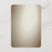 Ornate Gold Flourish Detail Enclosure エンクロージャーカード (裏面)