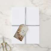 Ornate Gold Flourish Gift Tag ギフトタグ (より糸付き)