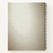 Ornate Gold Flourish Notebook ノートブック (裏面)