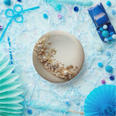 Ornate Gold Flourish Paper Bowls ペーパーボウル (パーティー)