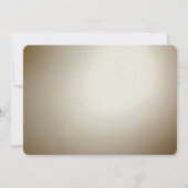 Ornate Gold Flourish Save The Date セーブザデート (裏面)